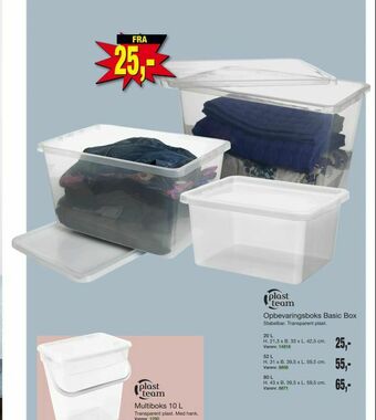 Harald Nyborg Opbevaringsboks Basic Box tilbud