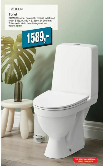 Harald Nyborg Toilet tilbud
