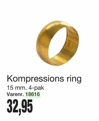 Kompressions ring