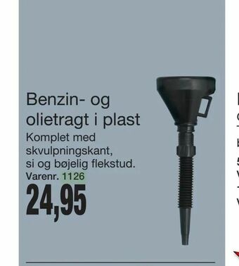 Harald Nyborg Benzin- og olietragt i plast tilbud