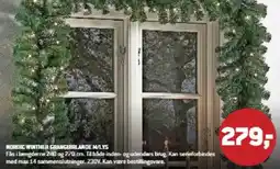 XL-BYG Nordic Winther granguirlande m/lys tilbud