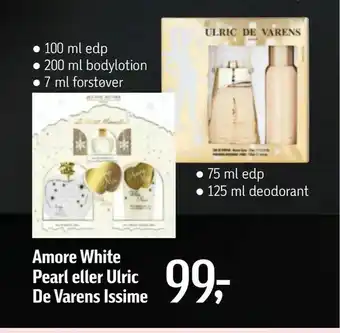 Føtex Amore White Pearl eller Ulric De Varens Issime tilbud