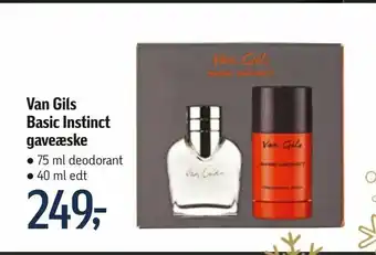 Føtex Van Gils Basic Instinct gaveæske tilbud