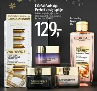 Føtex L'Oréal Paris Age Perfect ansigtspleje tilbud