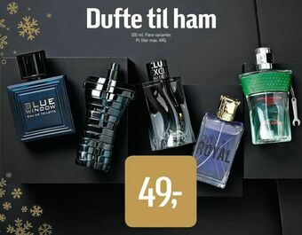 Føtex Dufte til ham tilbud