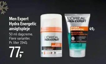 Men Expert Hydra Energetic ansigtspleje