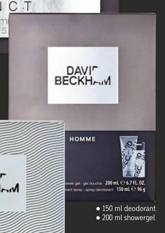 Føtex David Beckham gaveæske tilbud