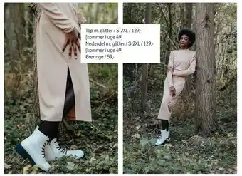 Føtex Nederdel m. glitter tilbud