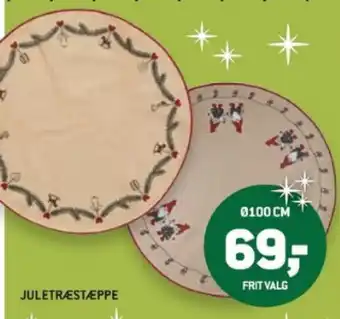 XL-BYG Juletræstæppe tilbud