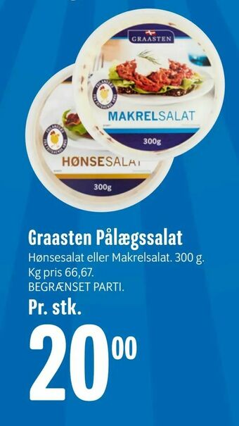 Min Købmand Graasten Pålægssalat tilbud