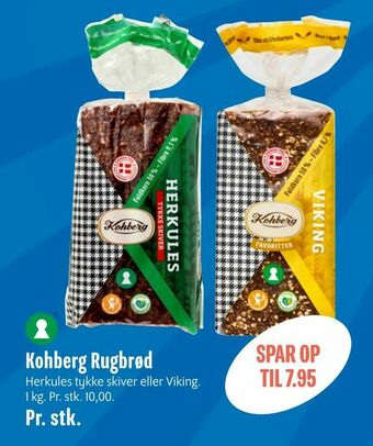 Min Købmand Kohberg Rugbrød tilbud