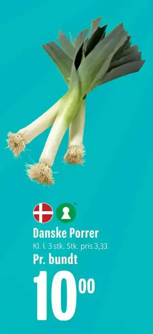 Min Købmand Danske Porrer tilbud