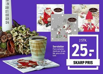SPAR Servietter tilbud