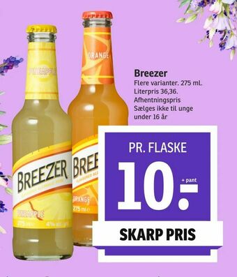 SPAR Breezer tilbud