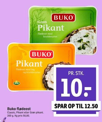 SPAR Buko flødeost tilbud