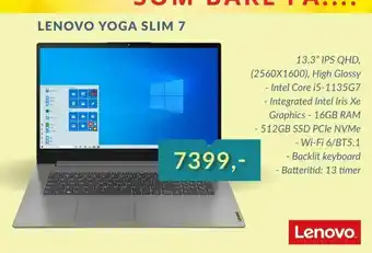 CBC Lenovo yoga slim 7 tilbud