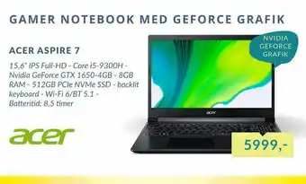 CBC Acer aspire 7 tilbud