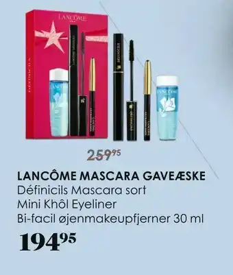 Matas Lancôme mascara gaveæske tilbud