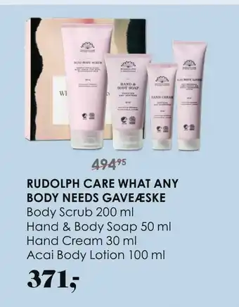 Matas Rudolph care what any body needs gaveæske tilbud