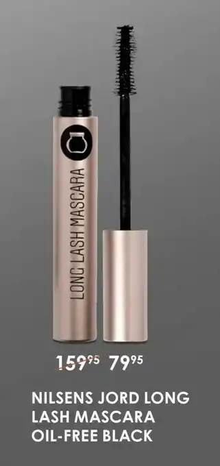 Matas Nilsens jord long lash mascara oil-free black tilbud