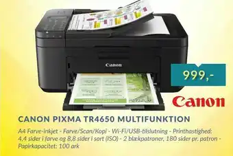 Canon pixma tr4650 multifunktion