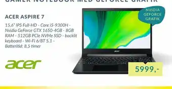 EDB Center Acer aspire 7 tilbud