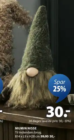 JYSK MUMIN NISSE tilbud
