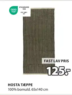 JYSK HOSTA TÆPPE tilbud