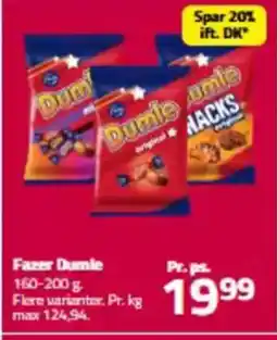 Fleggaard Fazer Dumle tilbud