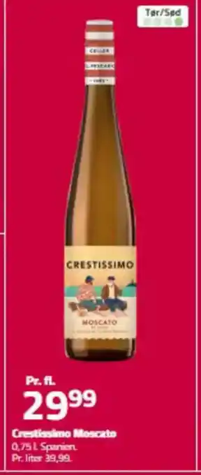 Fleggaard Crestissimo Moscato tilbud