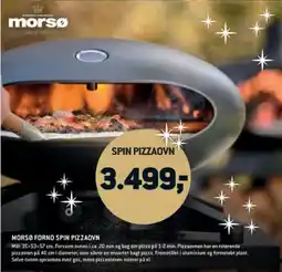 XL-BYG Morso forno spin pizzaovn tilbud