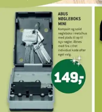 XL-BYG Abus nøgleboks mini tilbud