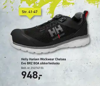 Johannes Fog Helly Hansen Workwear Chelsea Evo BRZ BOA sikkerhedssko tilbud