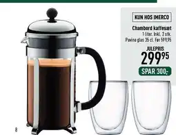 Imerco Chambord kaffesæt tilbud