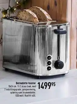 Imerco Bernadotte toaster tilbud