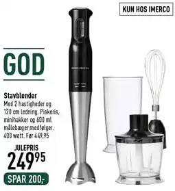 Imerco Stavblender tilbud