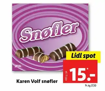 Let-Køb Karen Volf snøfler tilbud