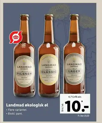 Let-Køb Landmad økologisk øl tilbud