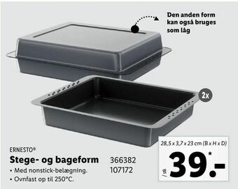 Stege- og bageform
