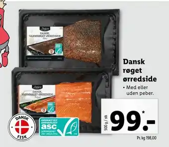 Let-Køb Dansk røget ørredside tilbud
