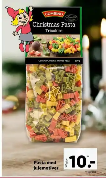 Let-Køb Pasta med julemotiver tilbud