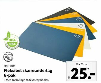Fleksibel skæreunderlag 6-pak