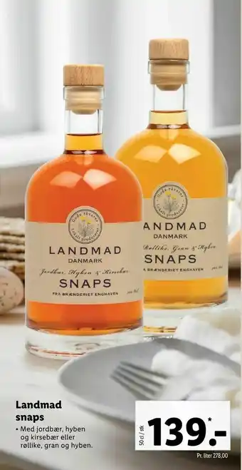 Let-Køb Landmad snaps tilbud