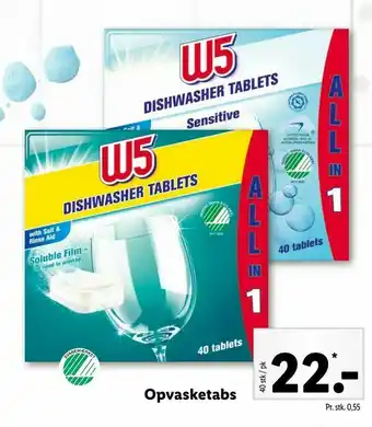 Let-Køb Opvasketabs tilbud