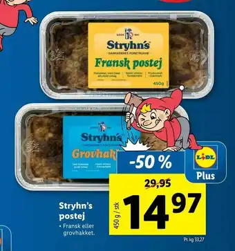 Let-Køb Stryhn's postej tilbud