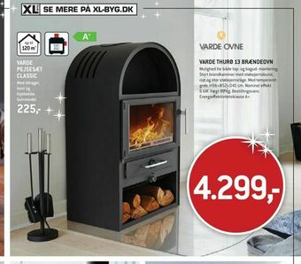 XL-BYG Varde thurø 13 brændeovn tilbud