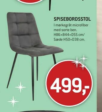 XL-BYG Spisebordsstol tilbud