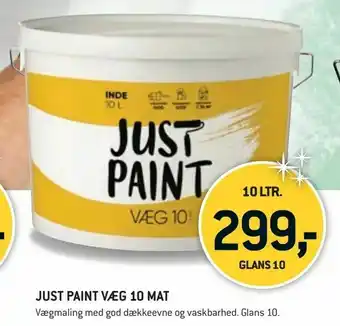 XL-BYG Just paint væg 10 mat tilbud