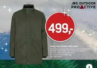 XL-BYG Proactive oilskin-look jakke tilbud