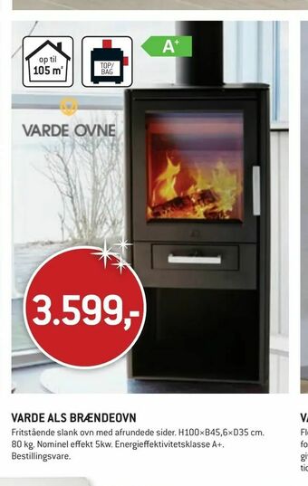 XL-BYG Varde als brændeovn tilbud